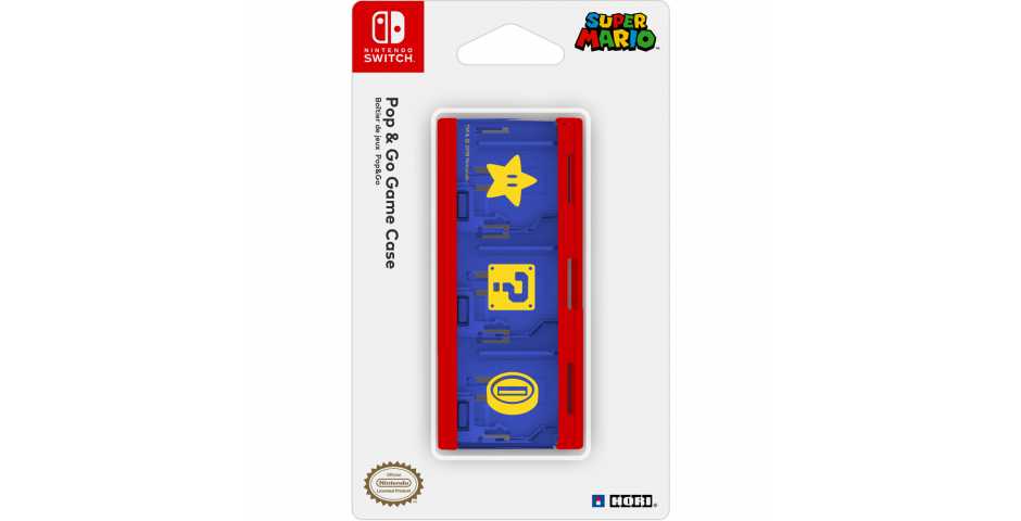 Кейс для картриджей Nintendo Switch (Super Mario)